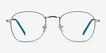 Keith Green & Gold MetalEyeglass Frames from EyeBuyDirect, Front View