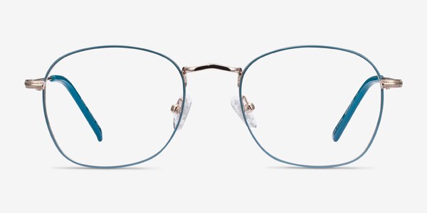 Keith Green & Gold Metal Eyeglass Frames