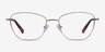 Ingrid Rose Gold MetalEyeglass Frames from EyeBuyDirect, Front View