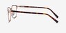 River Black Rose Gold Acetate-metalEyeglass Frames from EyeBuyDirect, Side View