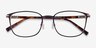 River Black Rose Gold Acetate-metalEyeglass Frames from EyeBuyDirect, Closed View