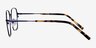 Holden Blue MetalEyeglass Frames from EyeBuyDirect, Side View