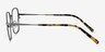 Holden Gunmetal MetalEyeglass Frames from EyeBuyDirect, Side View