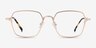 Holden Gold MetalEyeglass Frames from EyeBuyDirect, Front View