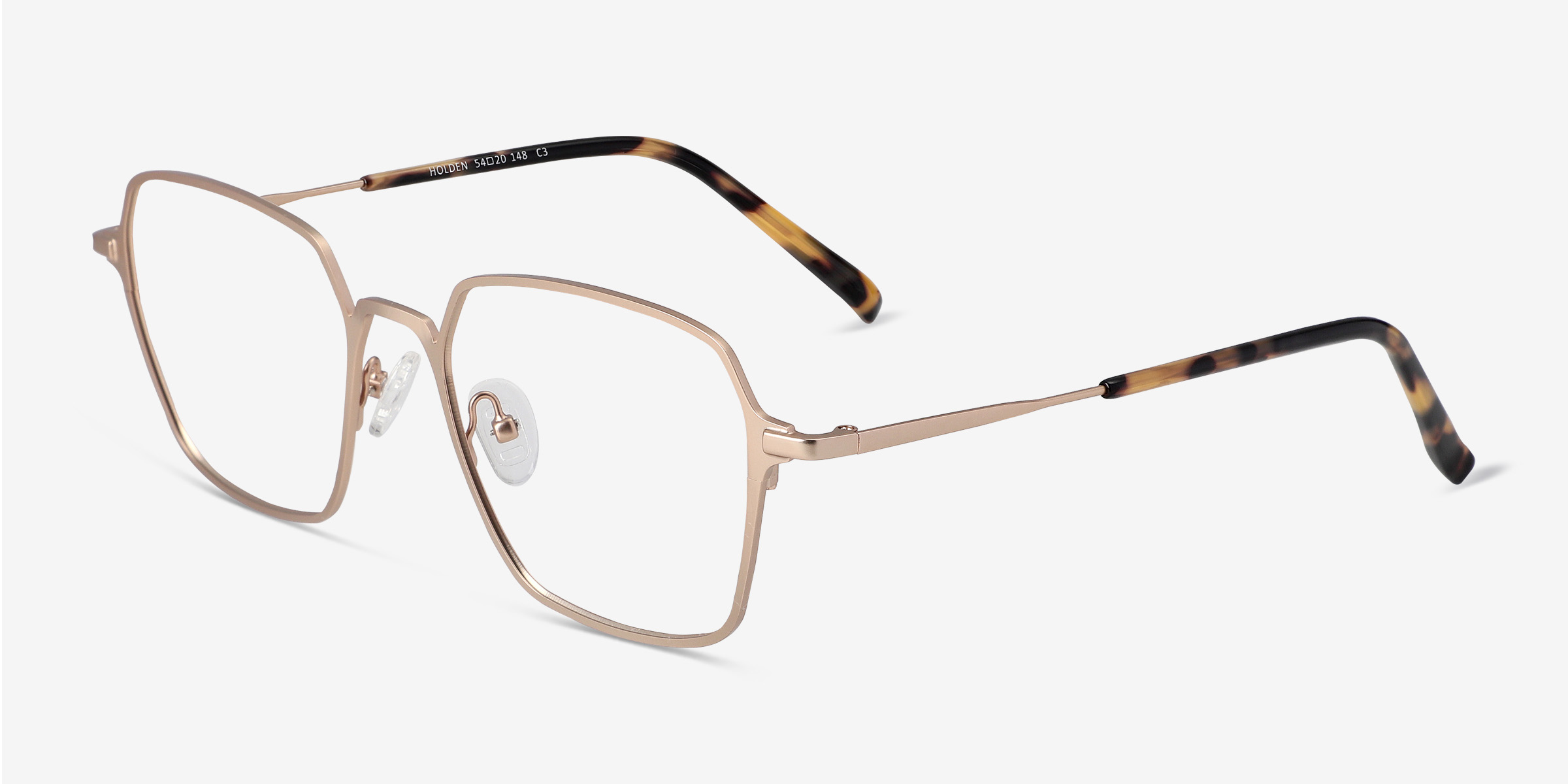 Holden Rectangle Gold Glasses For Men Eyebuydirect Canada