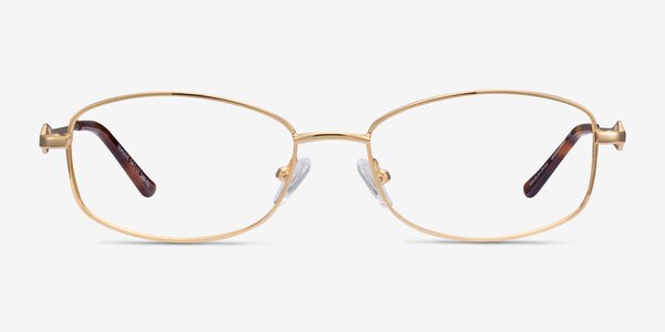 Maggie Gold Metal Eyeglass Frames