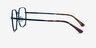 Marlow Navy MetalEyeglass Frames from EyeBuyDirect, Side View