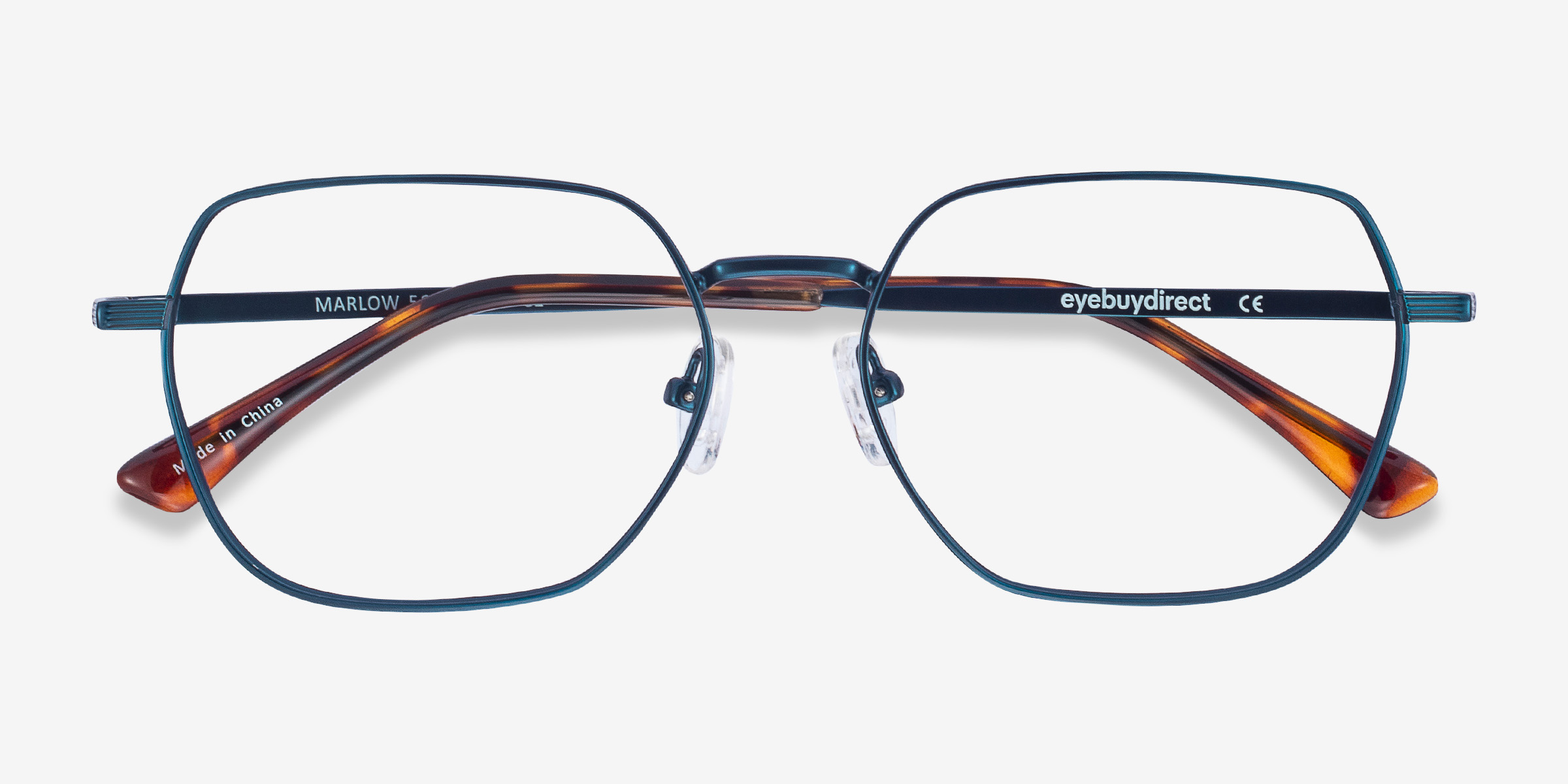 Marlow Geometric Navy Full Rim Eyeglasses Eyebuydirect