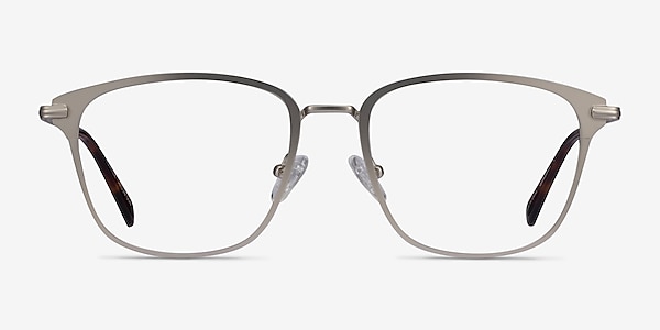 Karter Silver Metal Eyeglass Frames