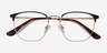 Codex Black Gold MetalEyeglass Frames from EyeBuyDirect, Closed View