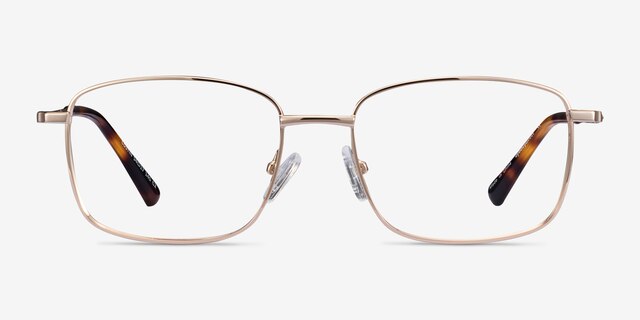 Costin Gold MetalEyeglass Frames from EyeBuyDirect, Front View