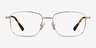 Costin Gold MetalEyeglass Frames from EyeBuyDirect, Front View