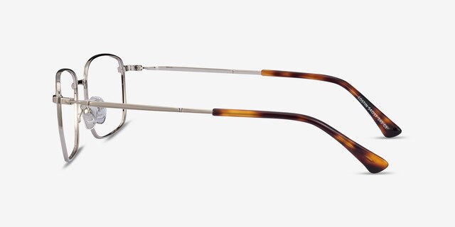 Costin Silver MetalEyeglass Frames from EyeBuyDirect, Side View