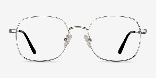 Index Silver Black Métal Montures de lunettes de vue