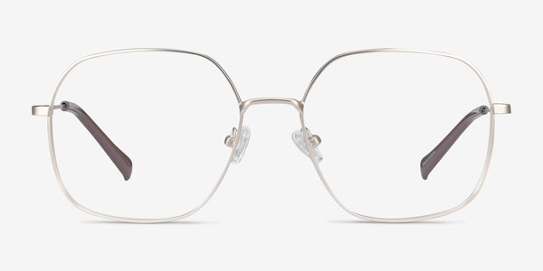 Reality Gold Metal Eyeglass Frames