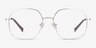 Reality Gold MetalEyeglass Frames from EyeBuyDirect, Front View