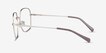 Reality Gold MetalEyeglass Frames from EyeBuyDirect, Side View
