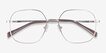 Reality Gold MetalEyeglass Frames from EyeBuyDirect, Closed View
