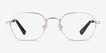 Space Gold MetalEyeglass Frames from EyeBuyDirect, Front View