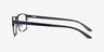 Special Gunmetal Carbon-fiberEyeglass Frames from EyeBuyDirect, Side View