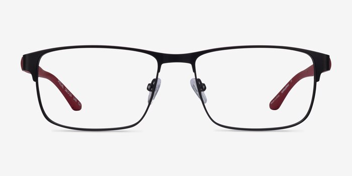 Special Black Red Carbon-fiber Eyeglass Frames from EyeBuyDirect