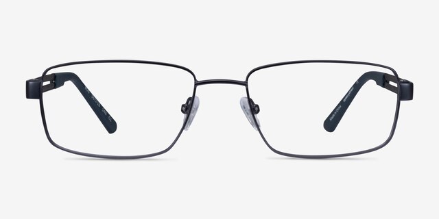 Bob Navy Carbon-fiberEyeglass Frames from EyeBuyDirect, Front View