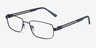 Bob Navy Carbon-fiberEyeglass Frames from EyeBuyDirect, Angle View