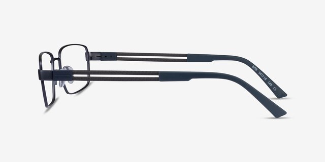 Bob Navy Carbon-fiberEyeglass Frames from EyeBuyDirect, Side View