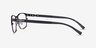 Clint Gunmetal Carbon-fiberEyeglass Frames from EyeBuyDirect, Side View