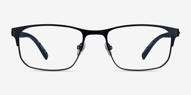 Clint Petrol Blue Carbon-fiberMontures de lunettes de vue d'EyeBuyDirect, Vue de Face