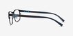 Clint Petrol Blue MetalEyeglass Frames from EyeBuyDirect, Side View