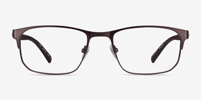 Clint Brown Carbon-fiberEyeglass Frames from EyeBuyDirect, Front View
