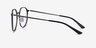 Alum Gunmetal Aluminium-alloyEyeglass Frames from EyeBuyDirect, Side View