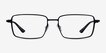 Celsius Black Aluminium AlloyEyeglass Frames from EyeBuyDirect, Front View