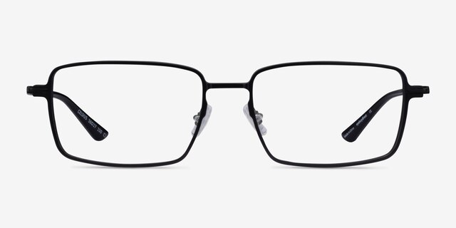 Celsius Black Aluminium-alloyEyeglass Frames from EyeBuyDirect, Front View