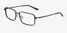 Celsius Black Aluminium-alloyEyeglass Frames from EyeBuyDirect, Angle View