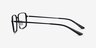 Celsius Black Aluminium-alloyEyeglass Frames from EyeBuyDirect, Side View