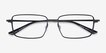 Celsius Black Aluminium AlloyEyeglass Frames from EyeBuyDirect, Closed View