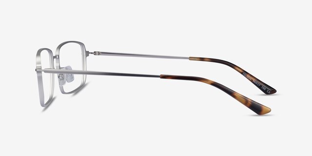 Celsius Light Silver Aluminium-alloyMontures de lunettes de vue d'EyeBuyDirect, Vue de Côté