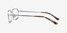 Celsius Light Silver Aluminium-alloyMontures de lunettes de vue d'EyeBuyDirect, Vue de Côté