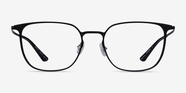 Density Noir Aluminium-alloy Montures de lunettes de vue