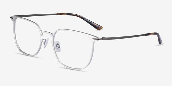 Light Silver & Gunmetal Density -  Aluminium-alloy Lunettes de vue