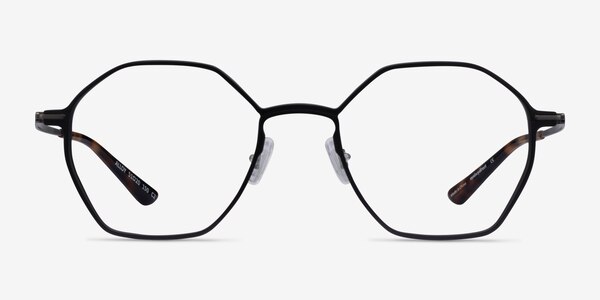 Alloy Noir Aluminium-alloy Montures de lunettes de vue