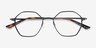 Alloy Black Aluminium-alloyEyeglass Frames from EyeBuyDirect, Closed View