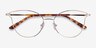 Trance Light Gold MetalEyeglass Frames from EyeBuyDirect, Closed View