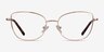 Moment Rose Gold MetalEyeglass Frames from EyeBuyDirect, Front View