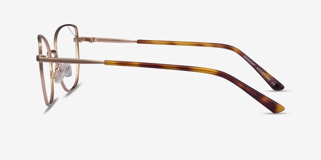 Moment Rose Gold MetalEyeglass Frames from EyeBuyDirect, Side View
