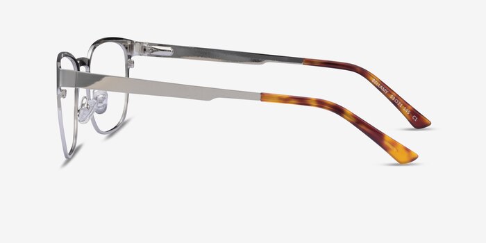 Bellamy Silver Metal Eyeglass Frames from EyeBuyDirect
