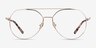 Benny Gold MetalEyeglass Frames from EyeBuyDirect, Front View