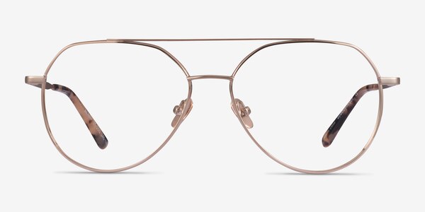 Benny Or rose Métal Montures de lunettes de vue